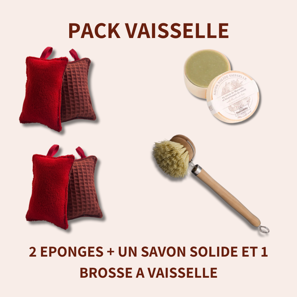 Eponge lavable - La Vie verte