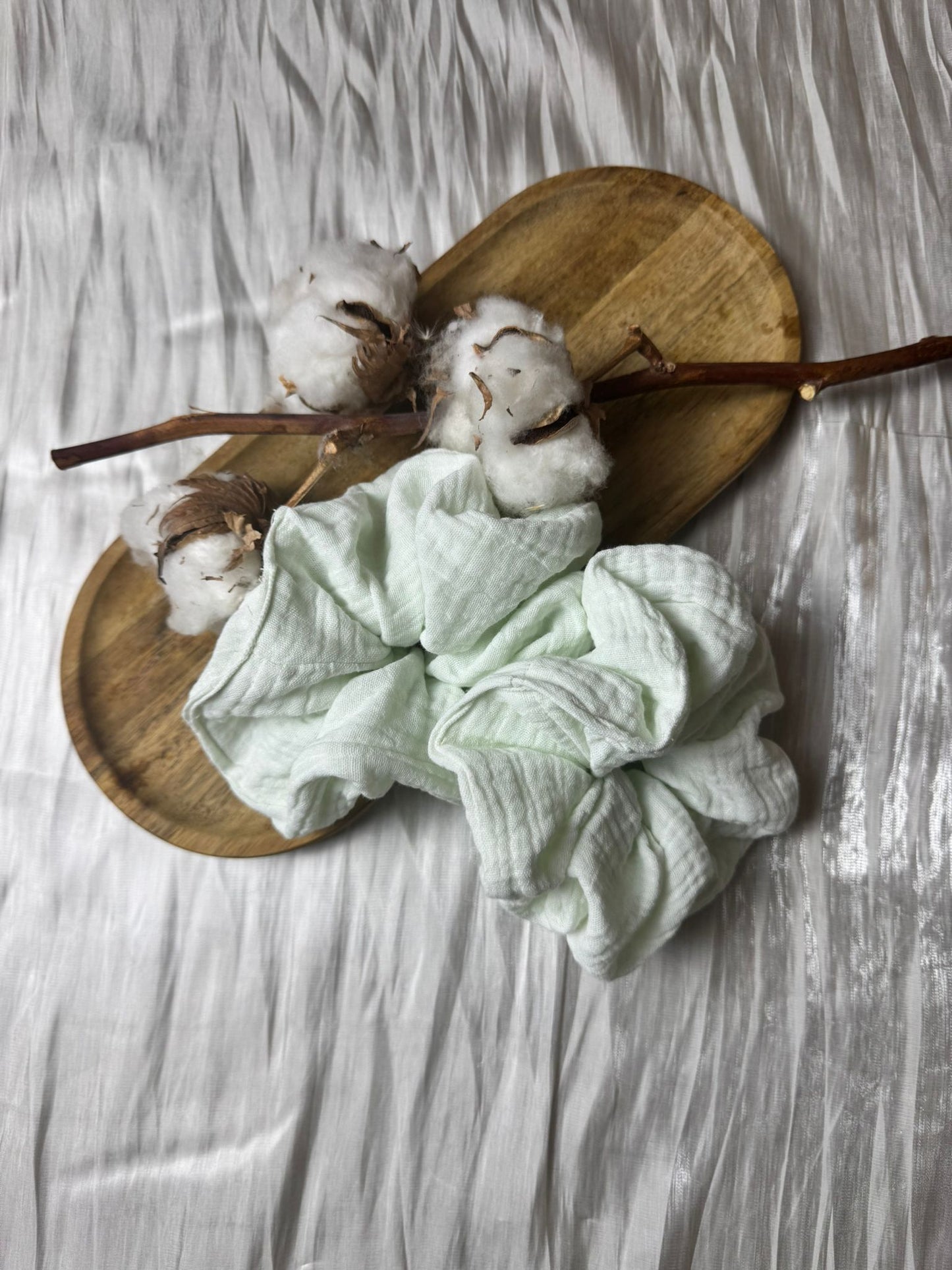 Chouchou double gaze de coton