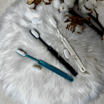 Brosse à dents rechargeable en bio-plastique