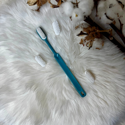 Brosse à dents rechargeable en bio-plastique