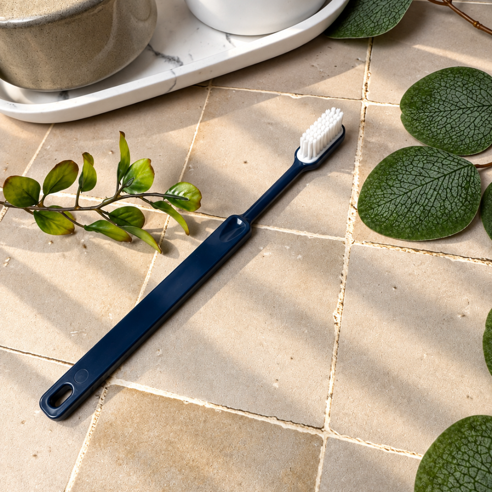 Brosse à dents rechargeable en bio-plastique