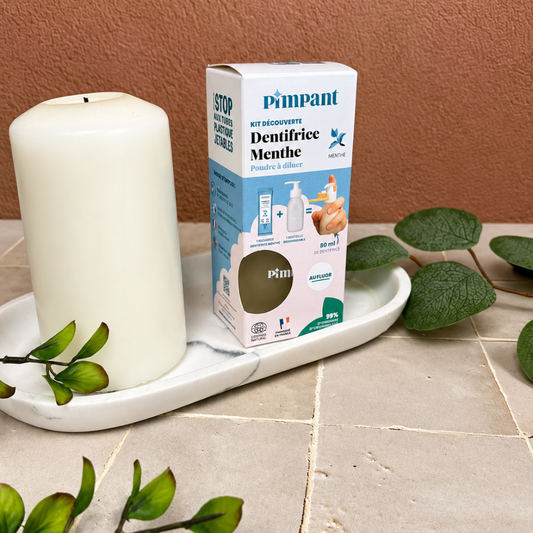 Kit Découverte Dentifrice Naturel Menthe — Pimpant