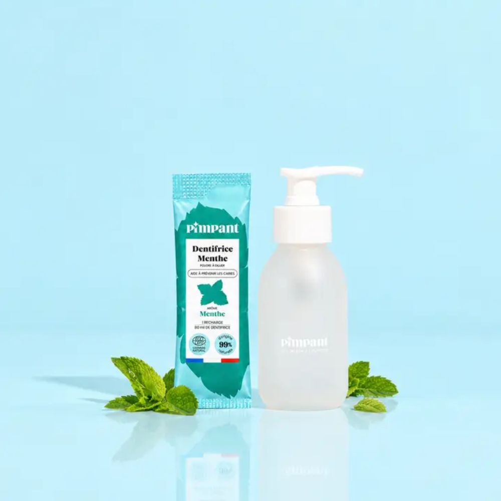 Kit Découverte Dentifrice Naturel Menthe — Pimpant