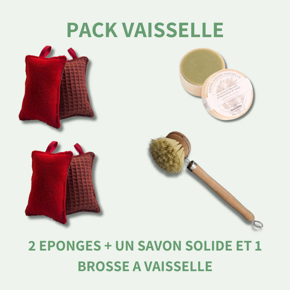 Eponge lavable - La Vie verte