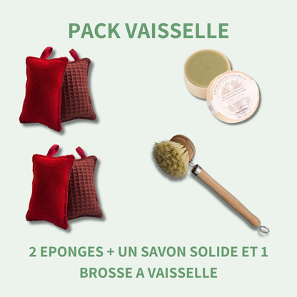 Eponge lavable - La Vie verte