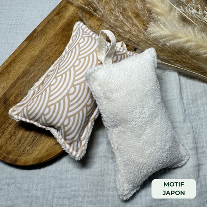 Éponge lavable coton et bambou — Lot de 2 | Fabriquée en Suisse