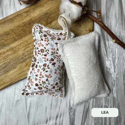 Éponge lavable coton et bambou — Lot de 2 | Fabriquée en Suisse