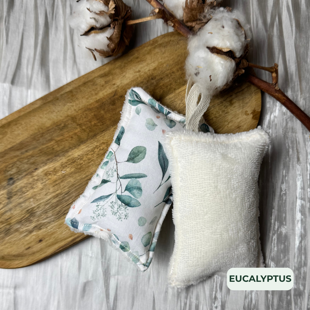 Éponge lavable coton et bambou — Lot de 2 | Fabriquée en Suisse
