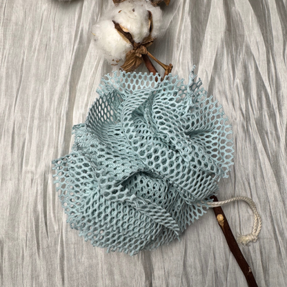 Fleur de douche en coton biologique - La Vie verte