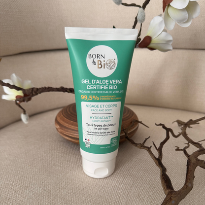 Gel d'aloé véra certifié BIO - 200 ml
