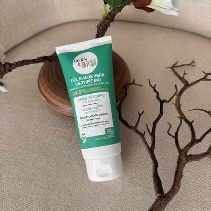 Gel d'aloé véra certifié BIO - 200 ml