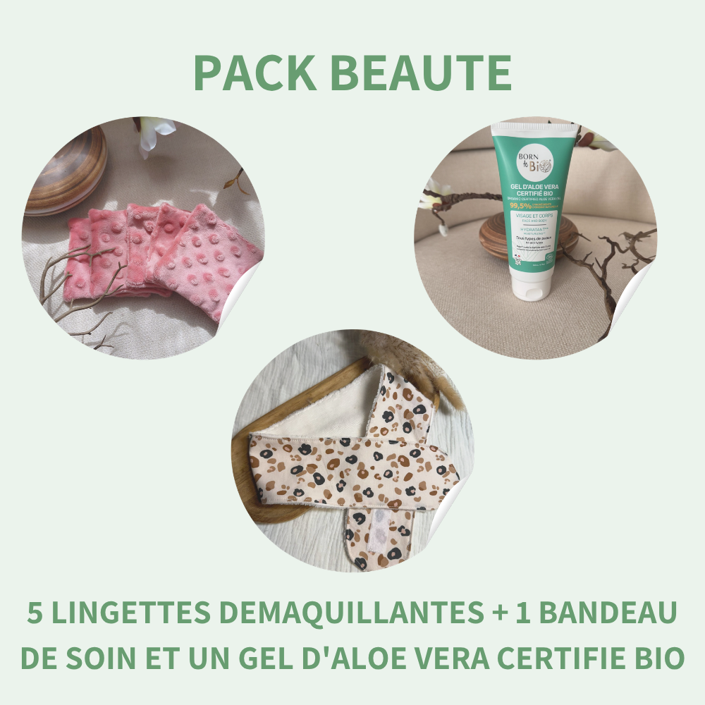 Superweiches Minky-Baumwoll-Abschminktuch – 5er-Set