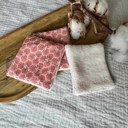 Lingette démaquillante en éponge bambou - La Vie verte