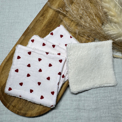 Lingette démaquillante lavable