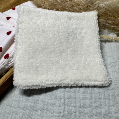 Lingette démaquillante lavable