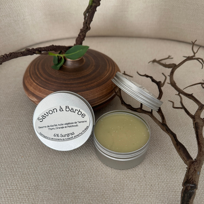 Savon de rasage bio à l'ancienne