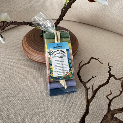 Sachet de 10 Savons 24g Senteurs Assortis