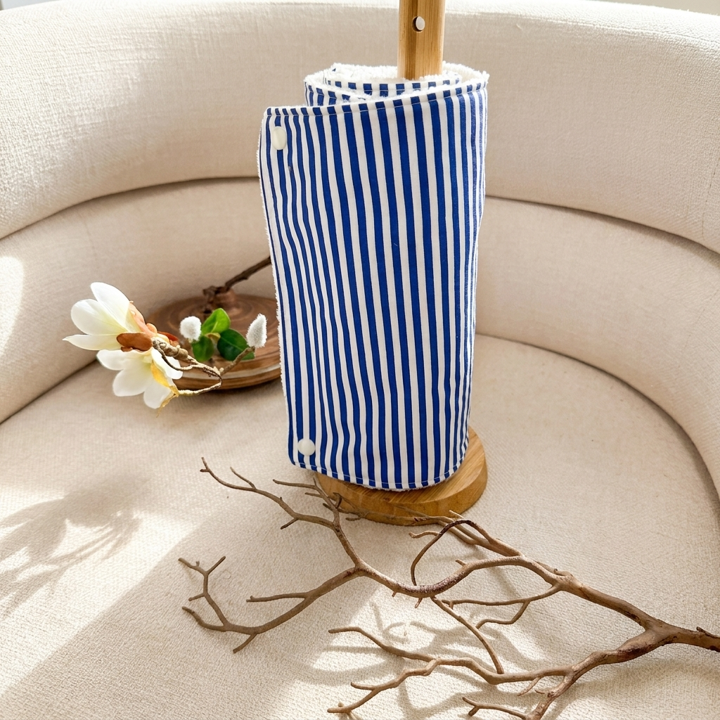 Essuie-tout réutilisable coton et bambou