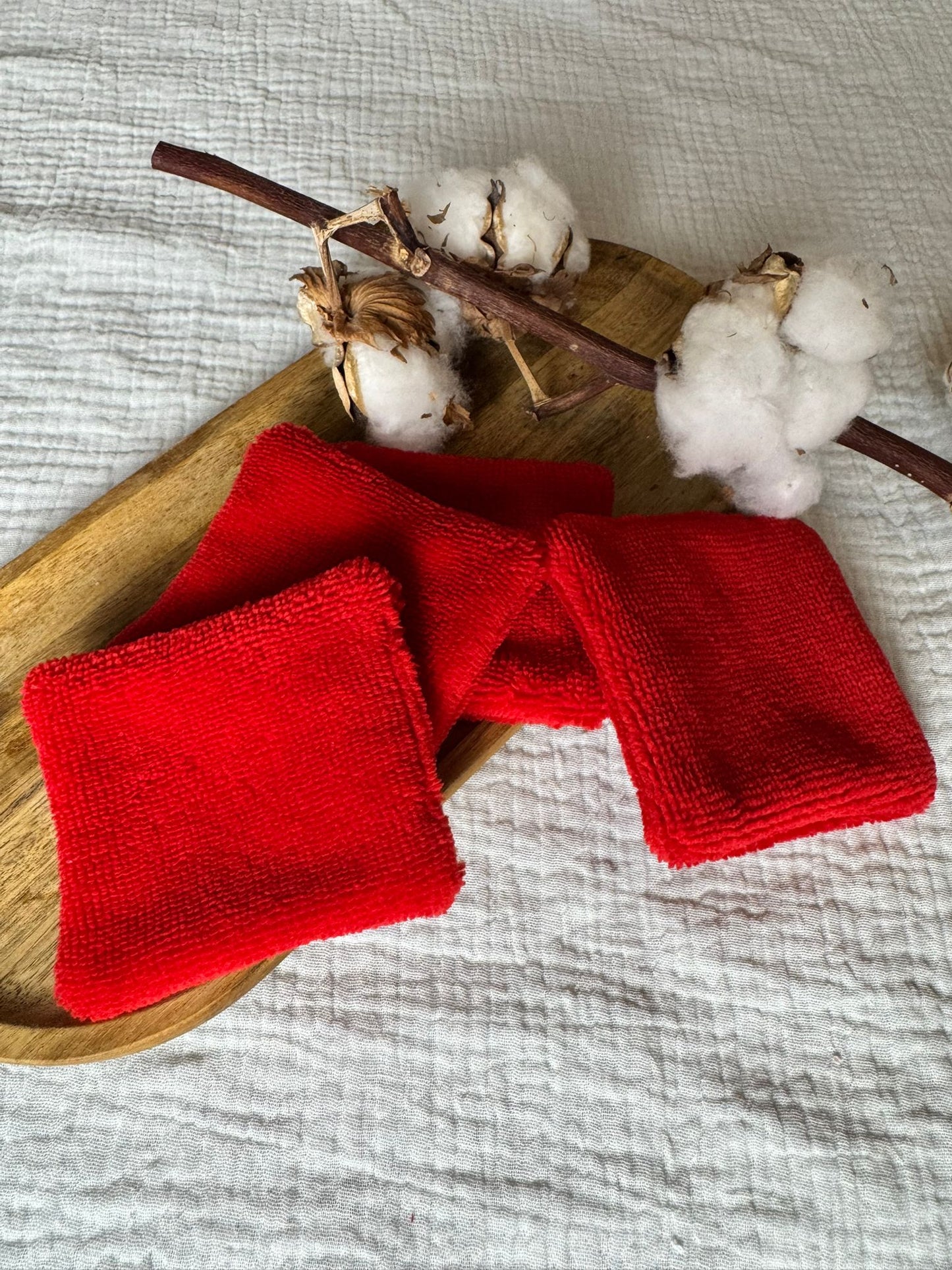 Lingette démaquillante lavable Bambou double face - La Vie verte