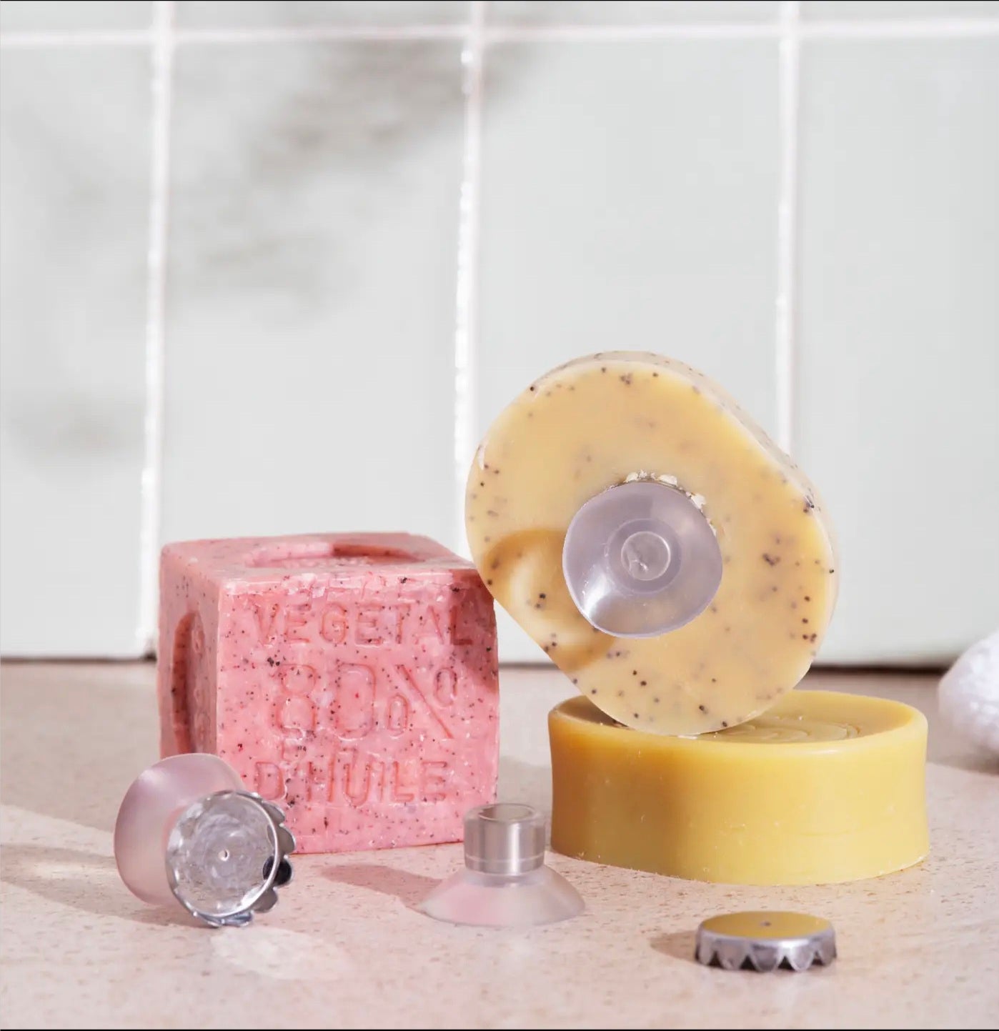 Porte-Savon Aimanté – Minimaliste & Ultra Pratique